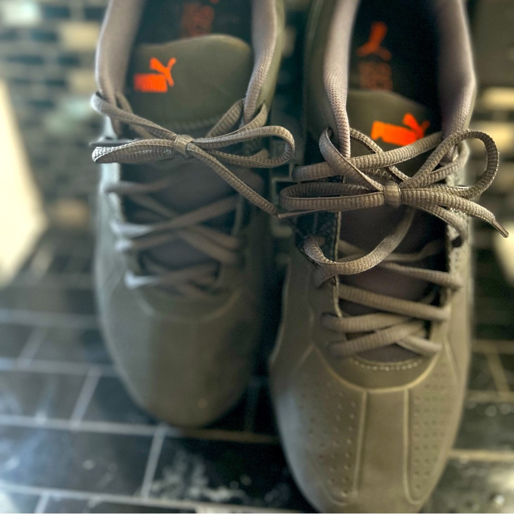 Men’s Puma shoes.